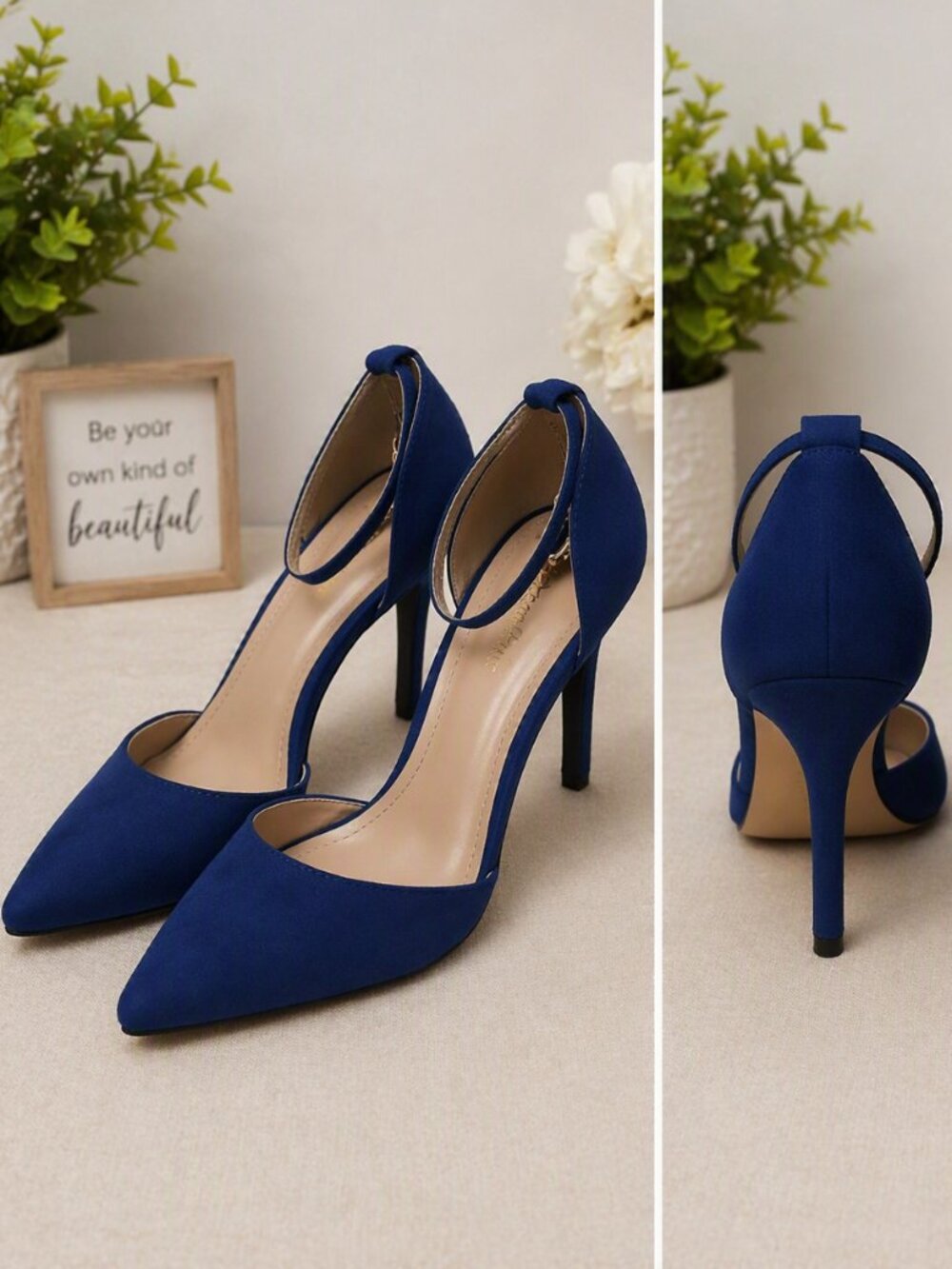 Elegant Royal Blue Heels